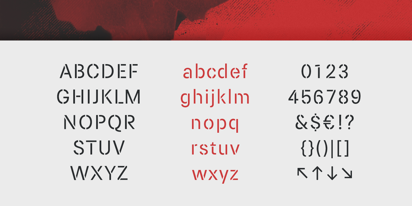 Paul Grotesk Stencil