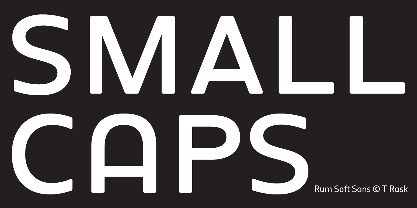 Rum Soft Sans