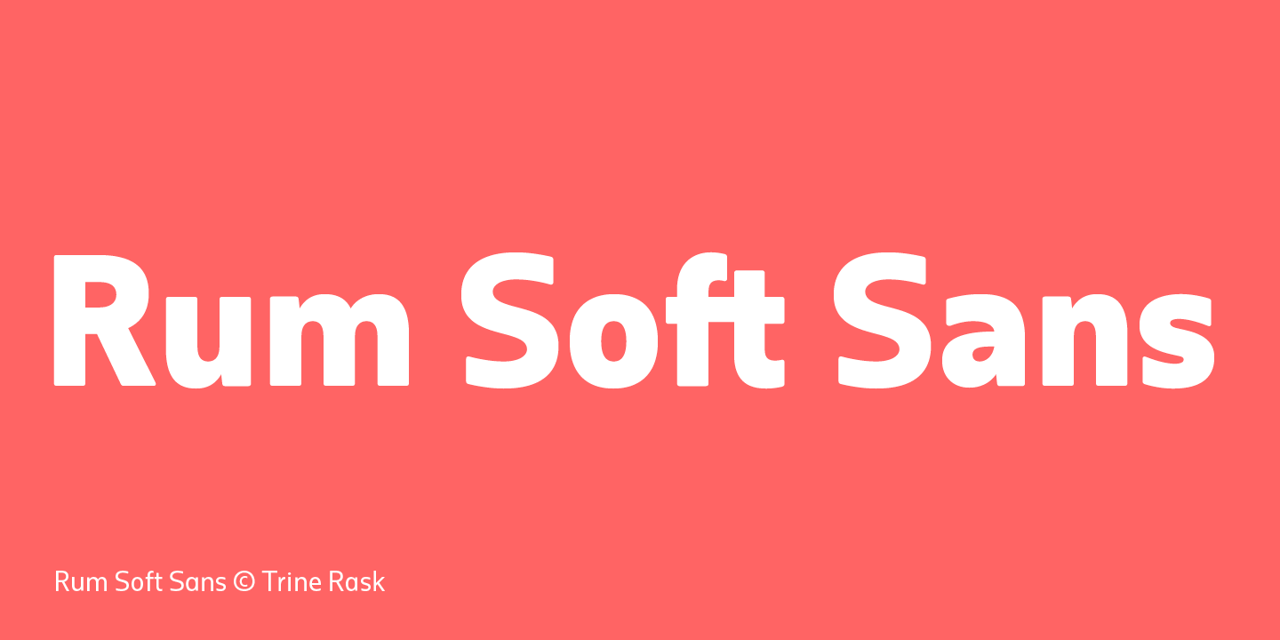 Rum Soft Sans