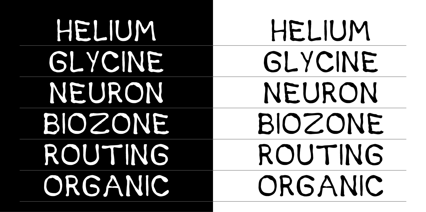 Image of Amorphic Regular Font