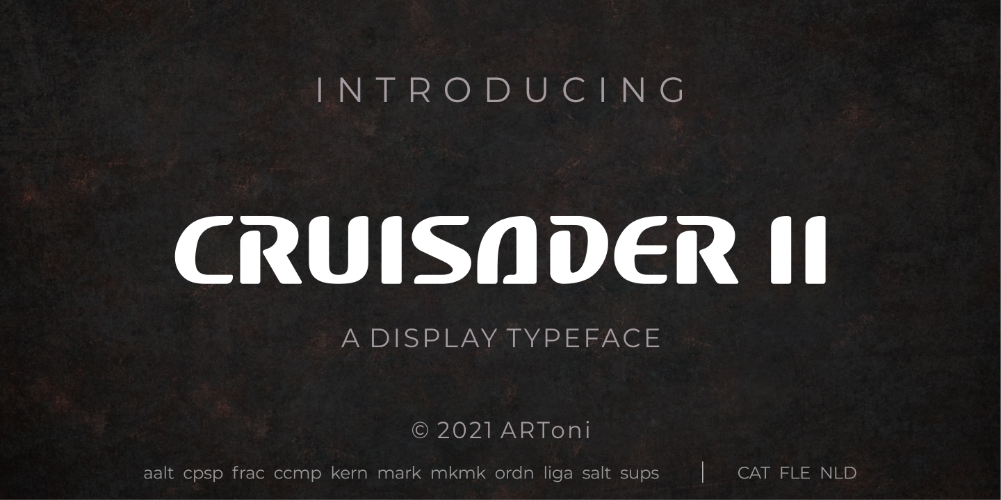 Image of Cruisader II Font