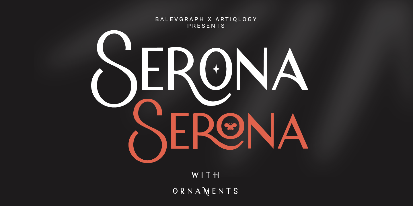 Image of Serona Regular font
