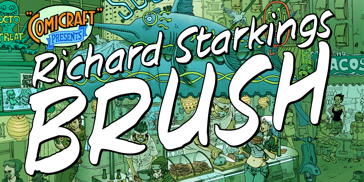 Richard Starkings Brush