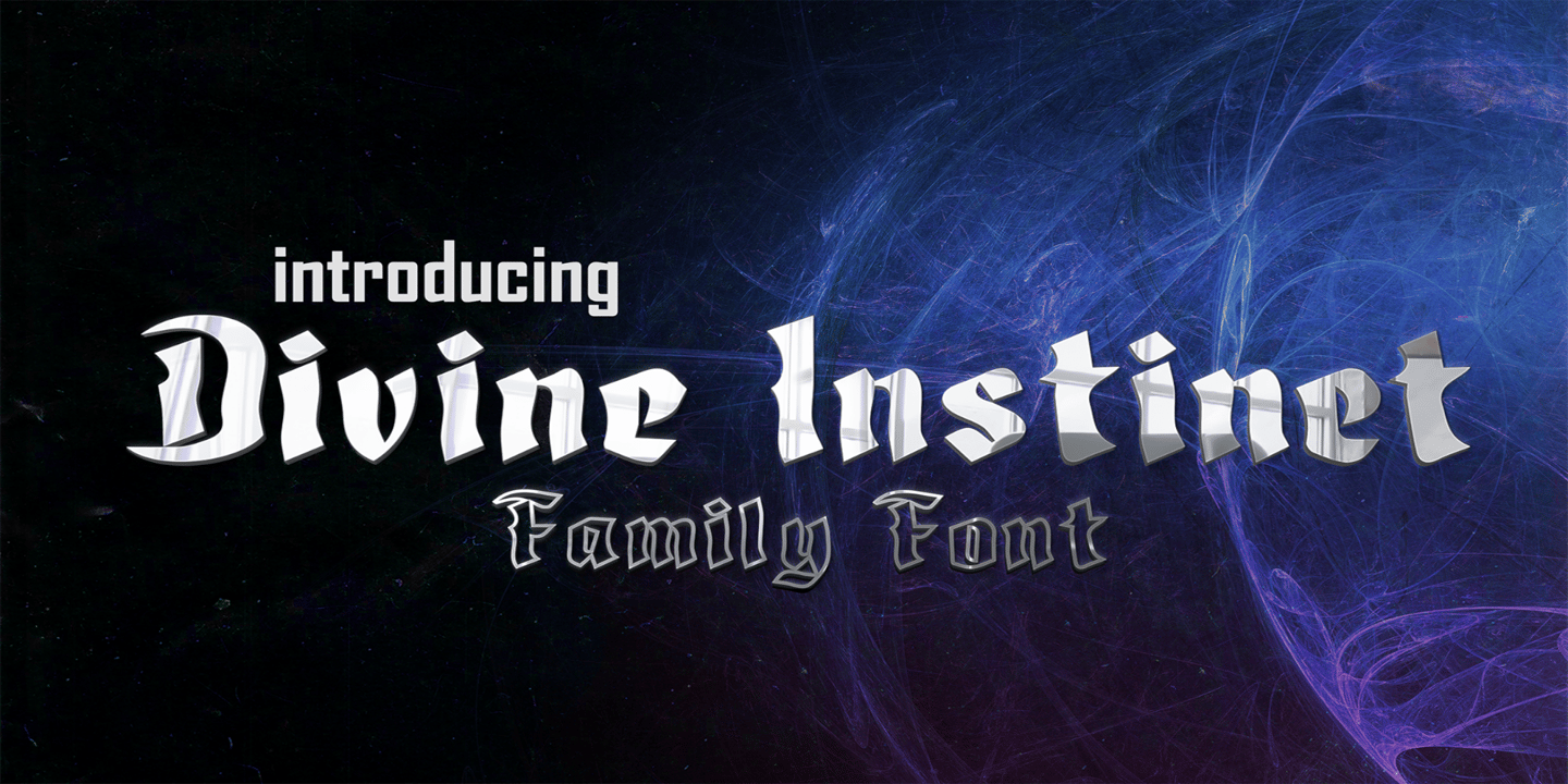 Image of Divine Instinct Font