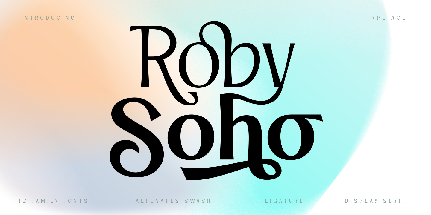 Image of Roby Soho Demo Font