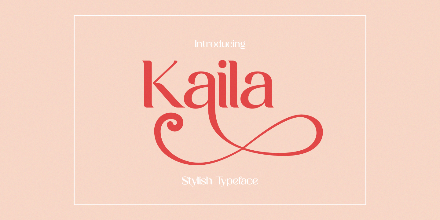 Image of Kaila Regular Font