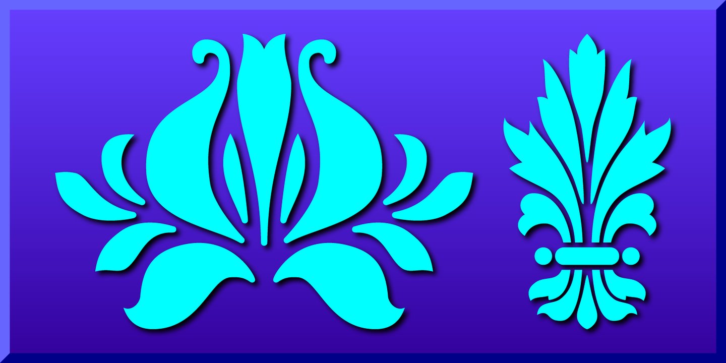 Fleuron Ornaments