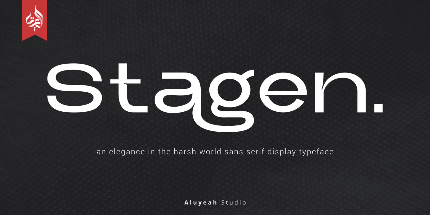 Image of Al Stagen Regular Font