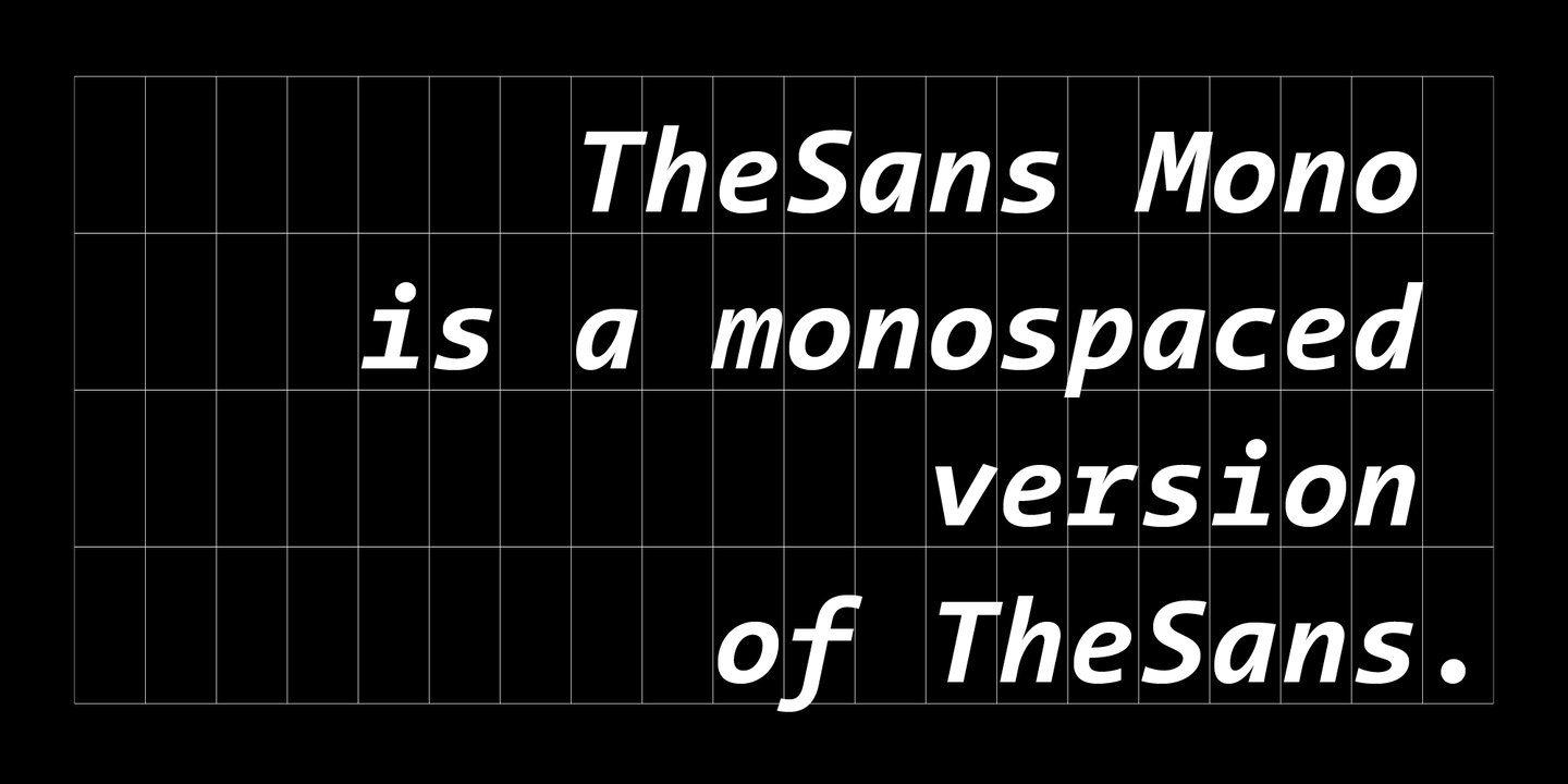 The Sans Mono