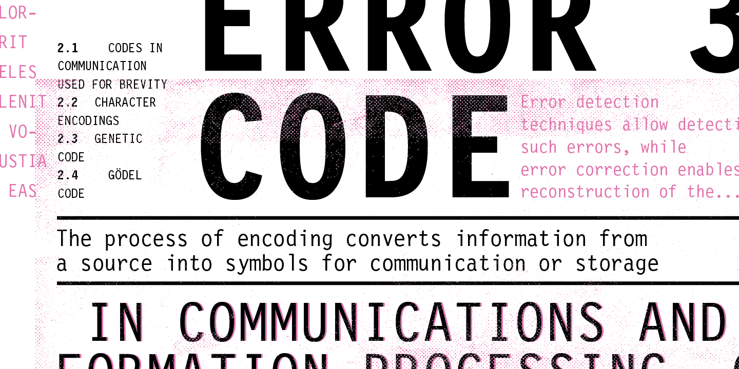 Letter Gothic 12 Pitch