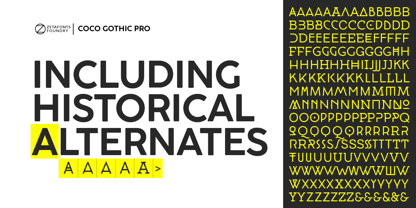Coco Gothic Pro