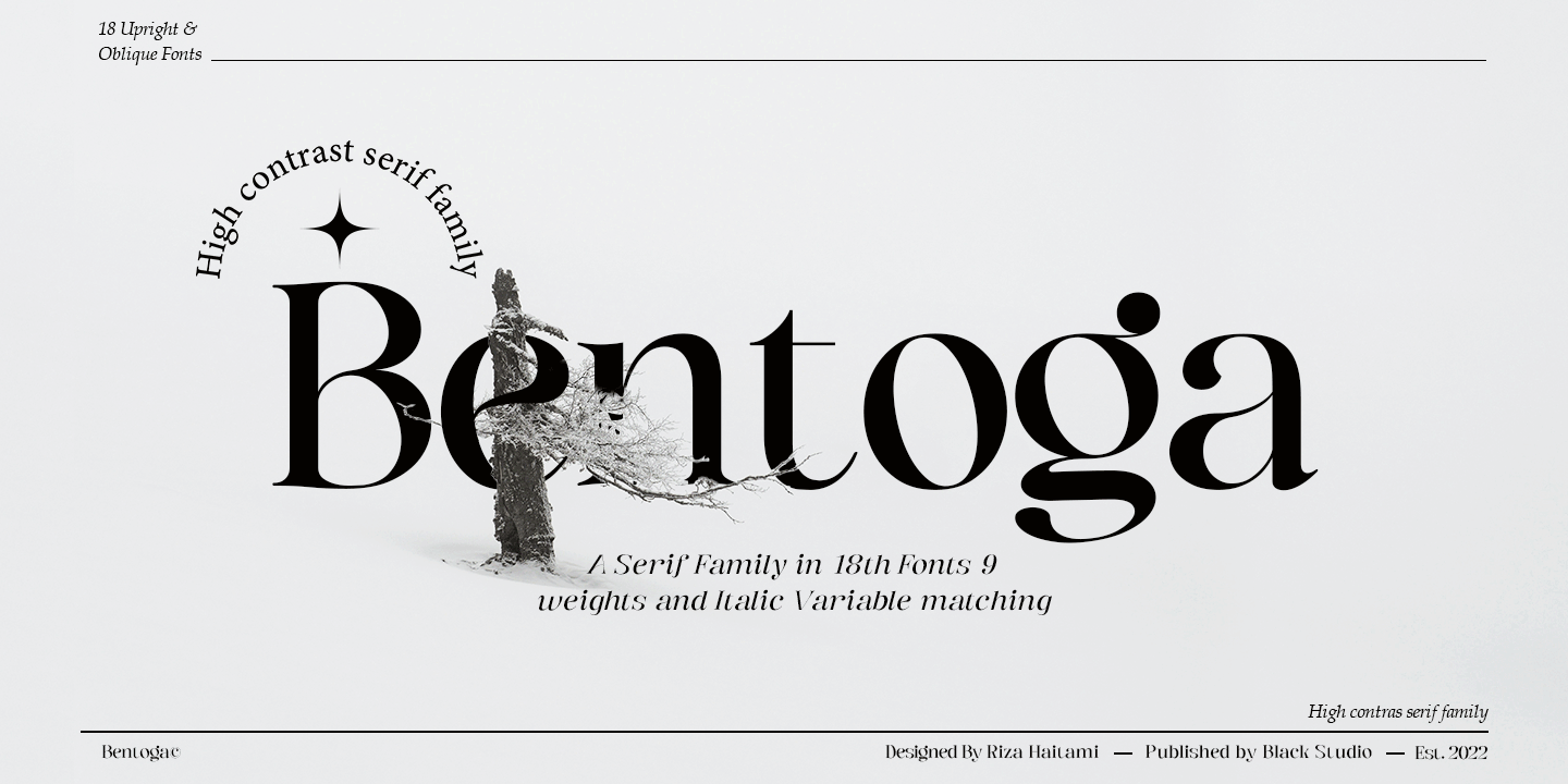Image of Bentoga Font