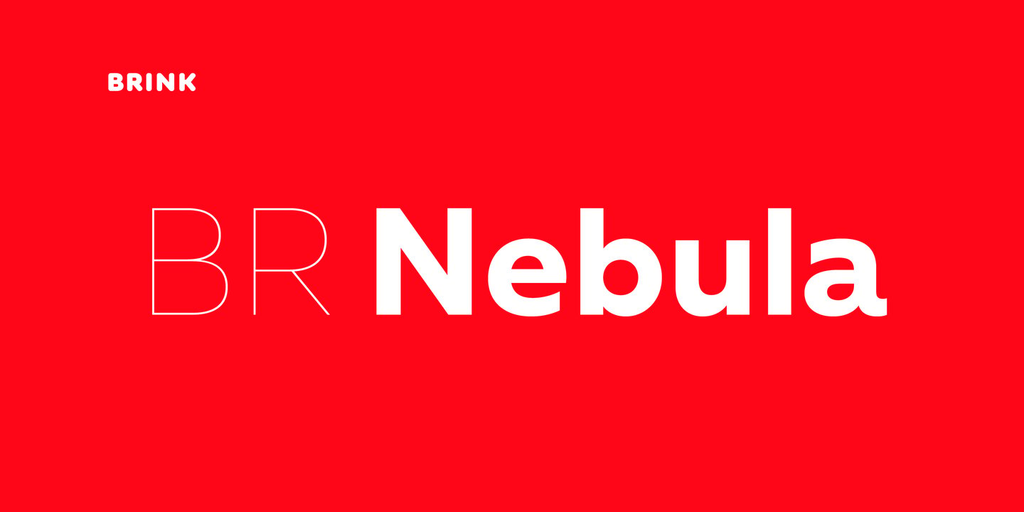 Image of BR Nebula Font