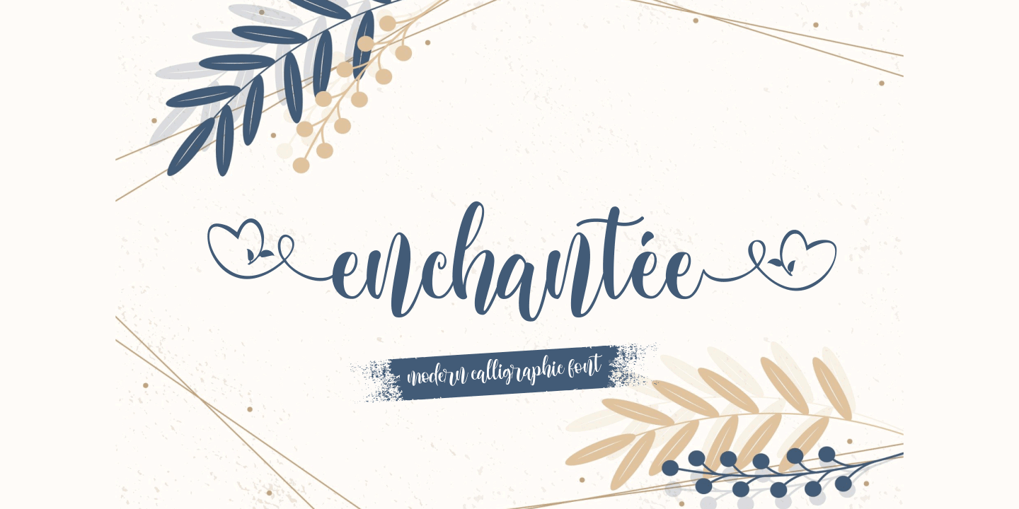 Image of Enchantee Regular font