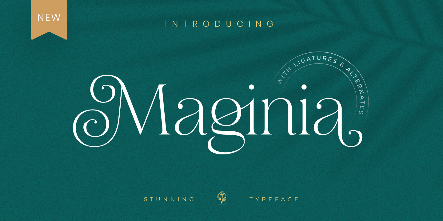 Image of Maginia Regular font