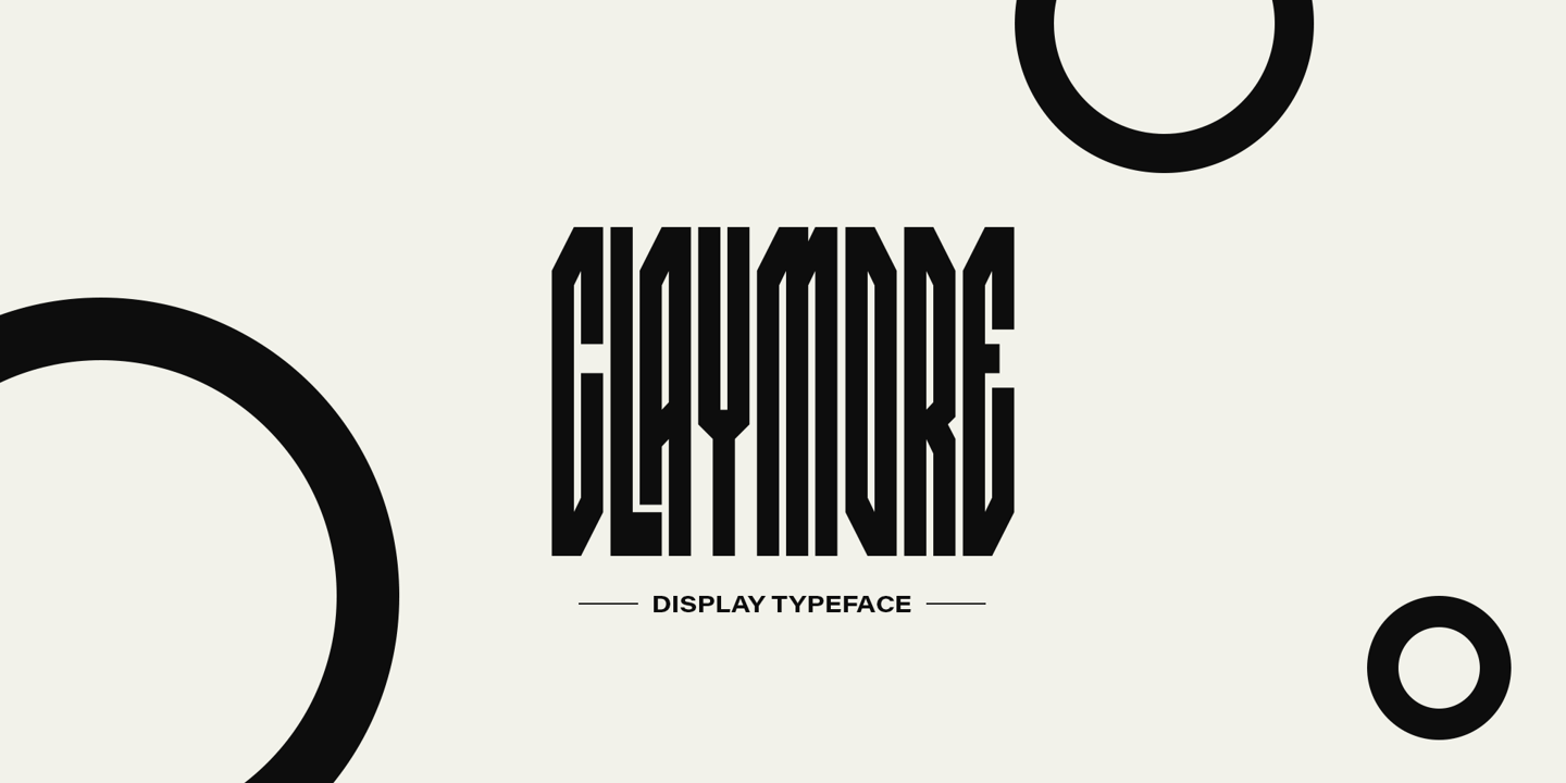 Image of BK Claymore Regular Font