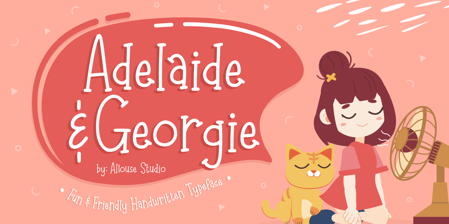 Image of Adelaide & Georgie Regular Font