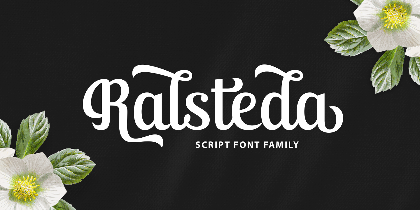 Image of Ralsteda Script Font