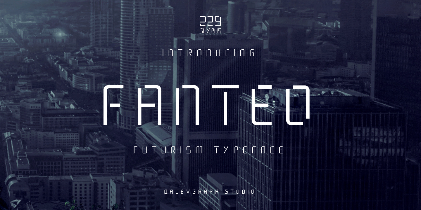 Image of Fanteo Regular Font
