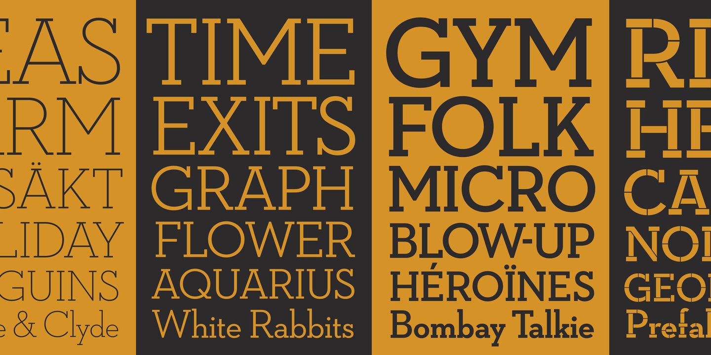 Neutraface Slab Display