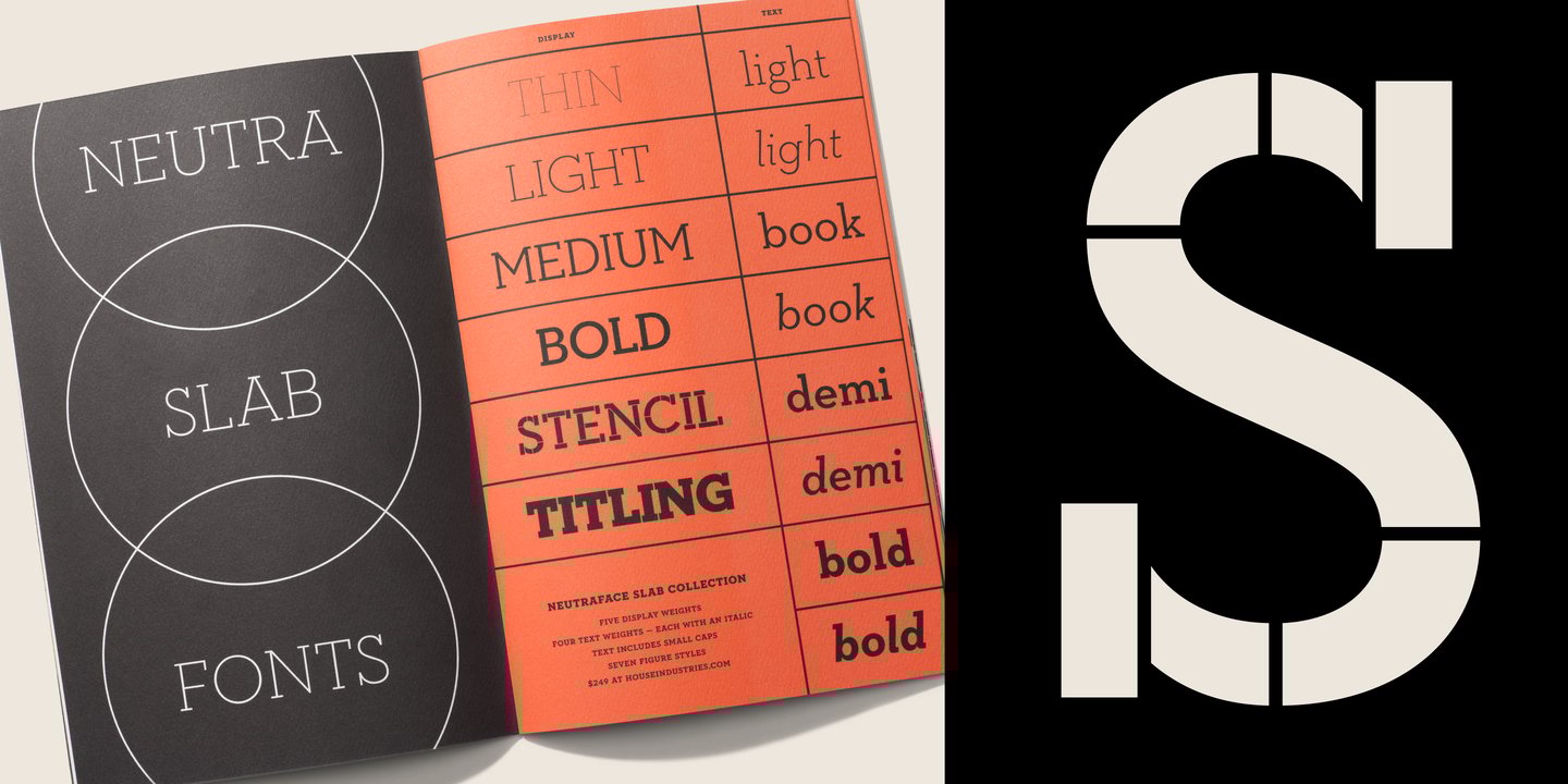 Neutraface Slab Display