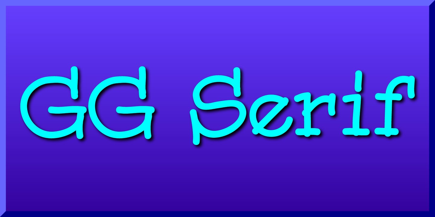 GG Serif