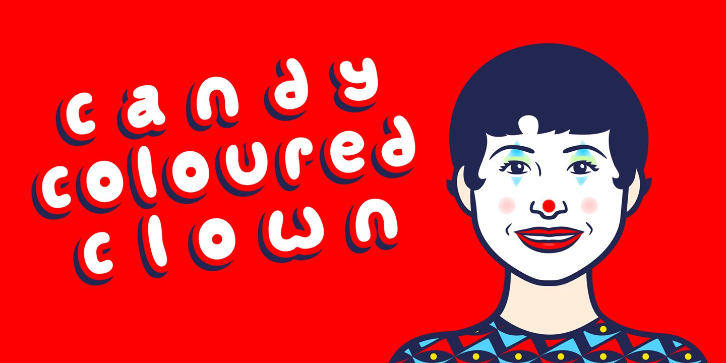Candy Coloured Clown