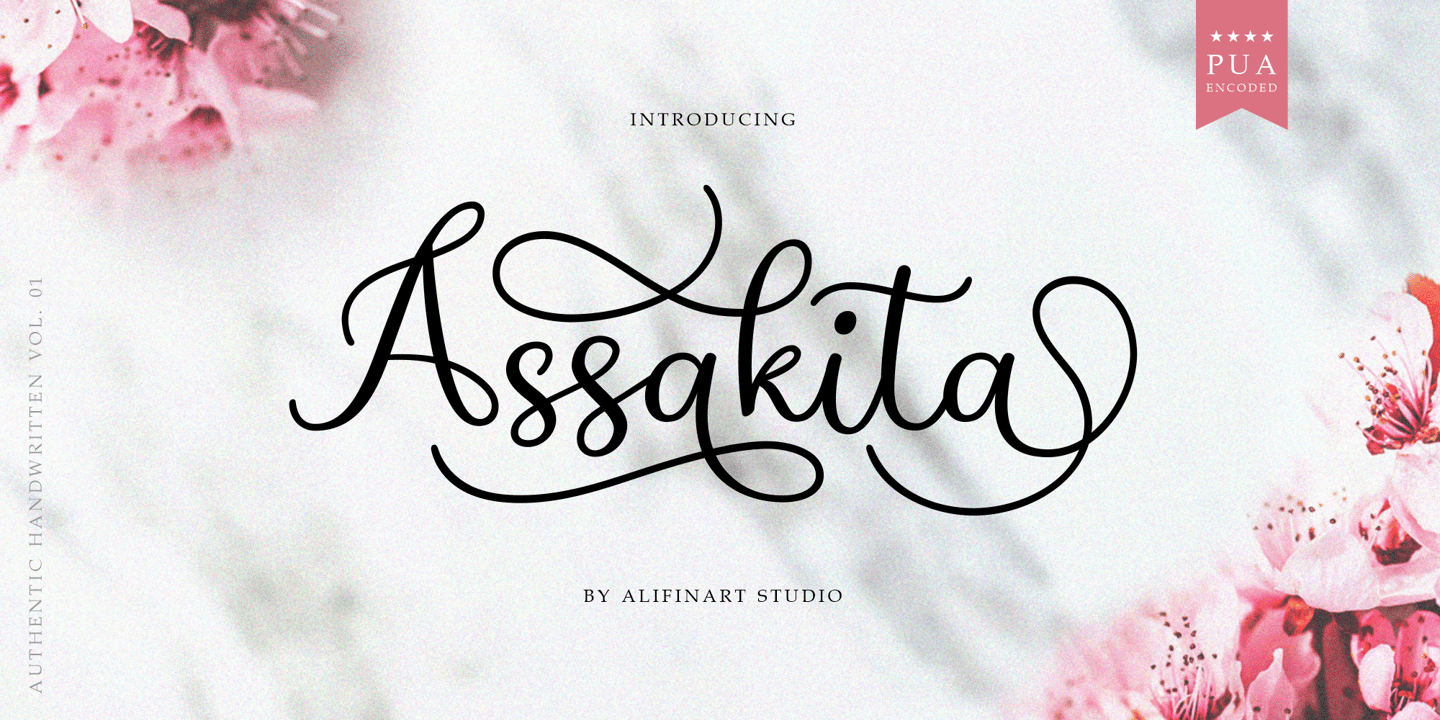Image of Assakita Regular Font