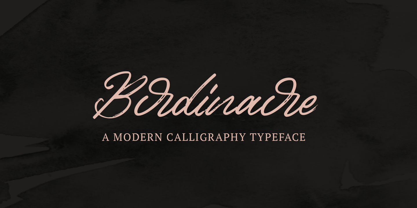 Image of Birdinaire Font