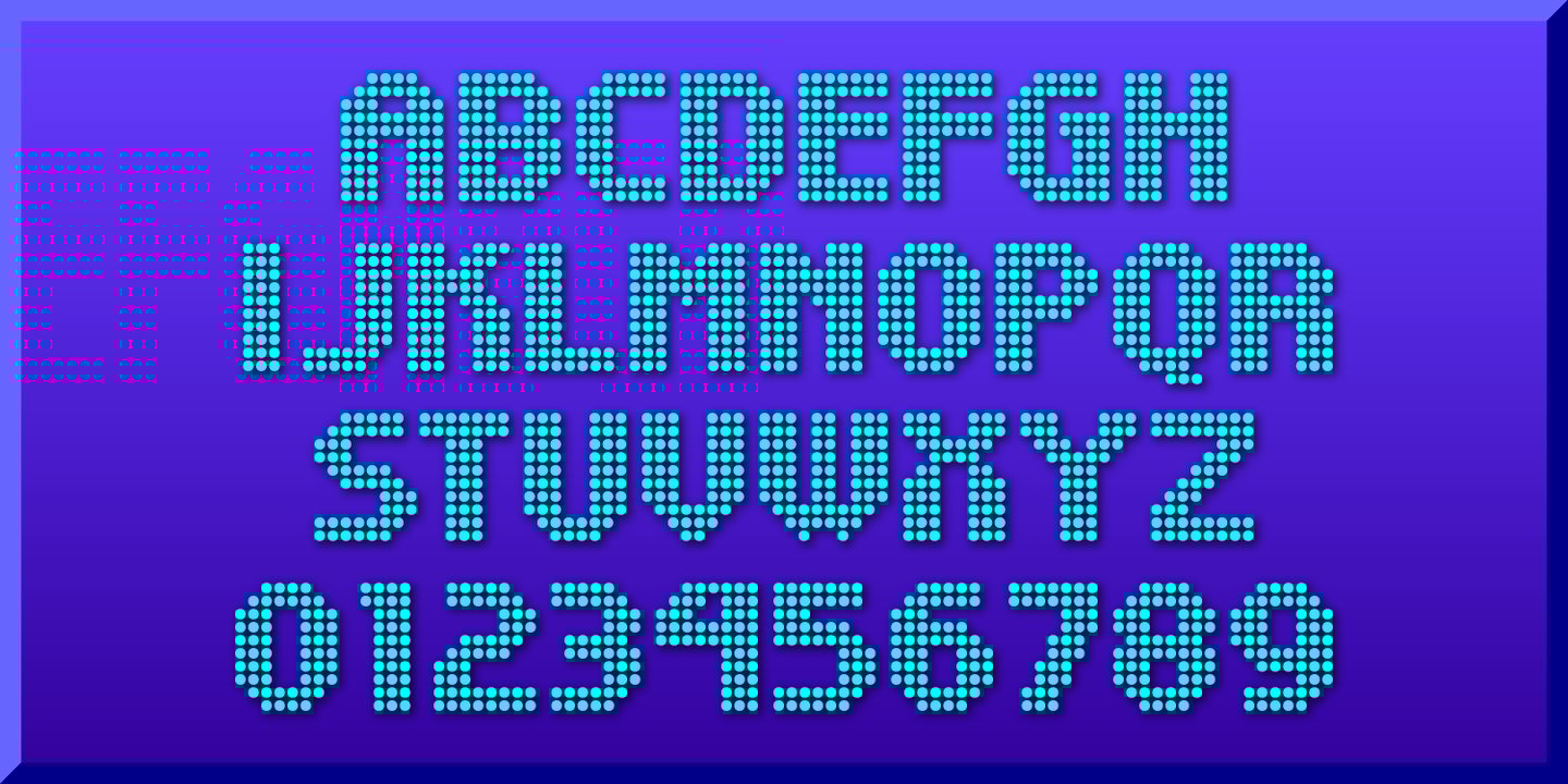 Display Dots Two Sans