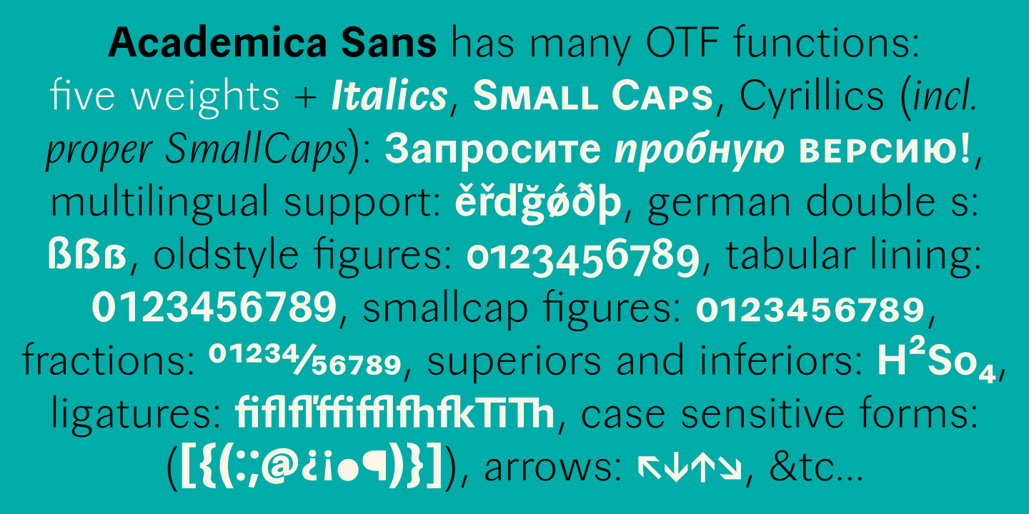 Academica Sans