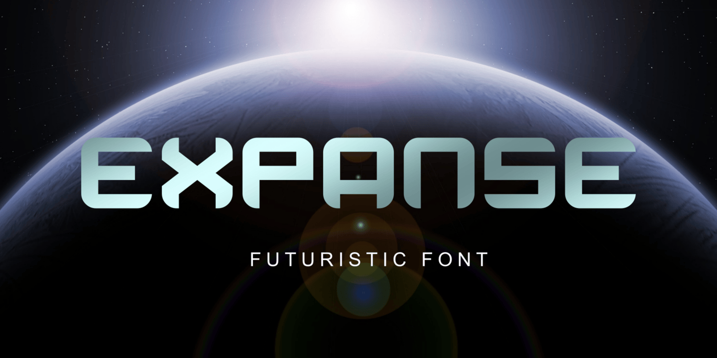Image of Expanse Font