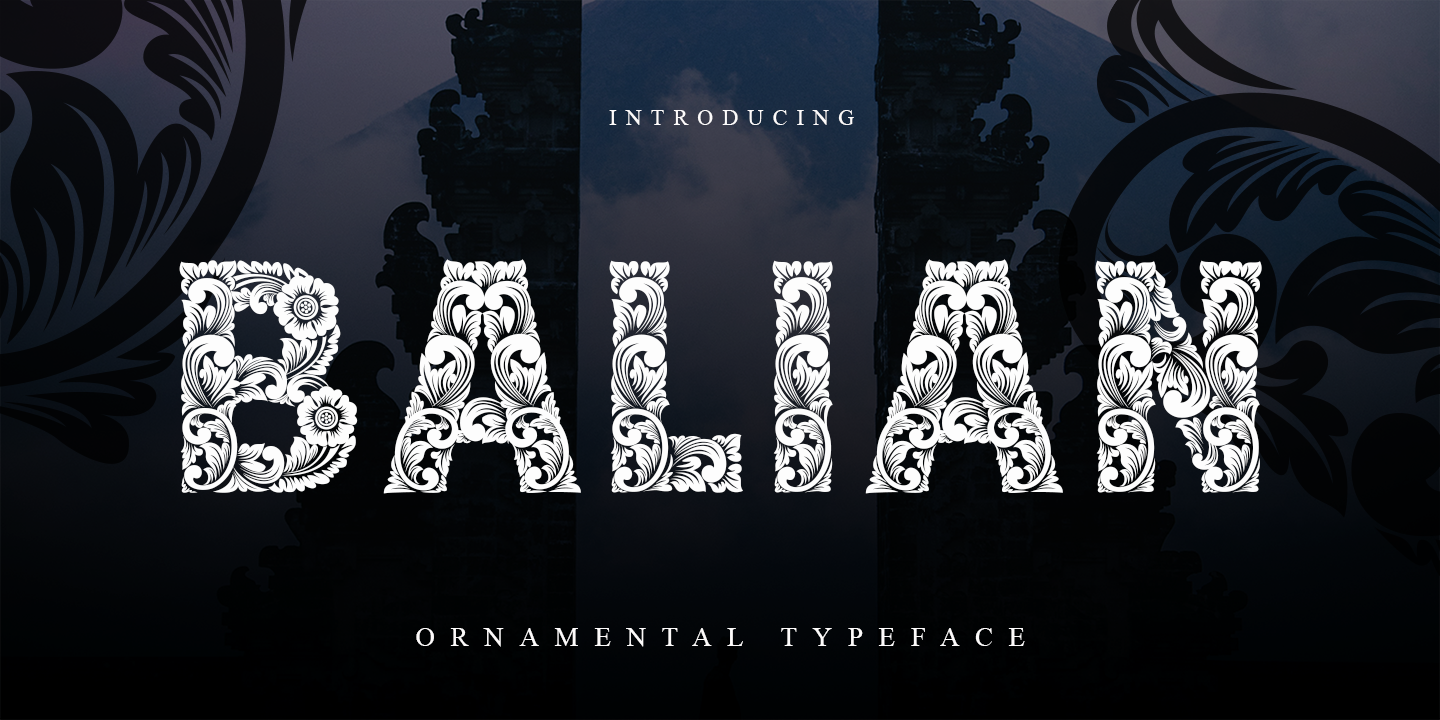 Image of Balian Regular Font