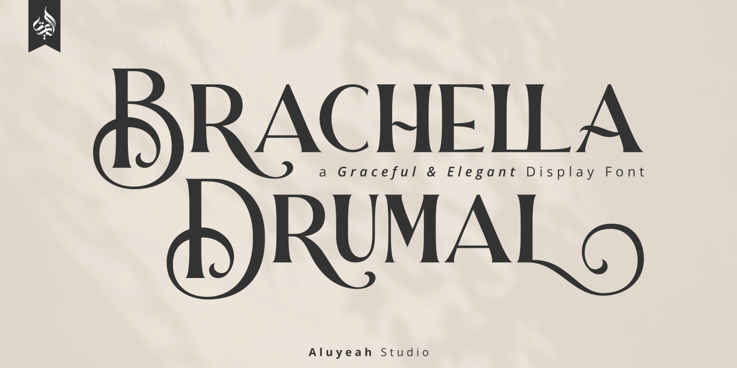 Image of Al Brachella Drumal Font