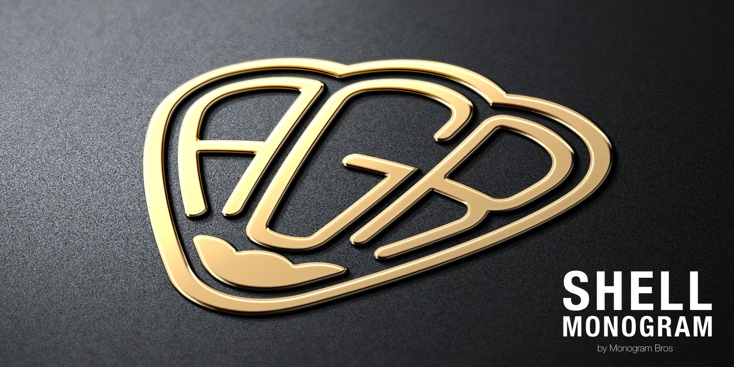 Shell Monogram