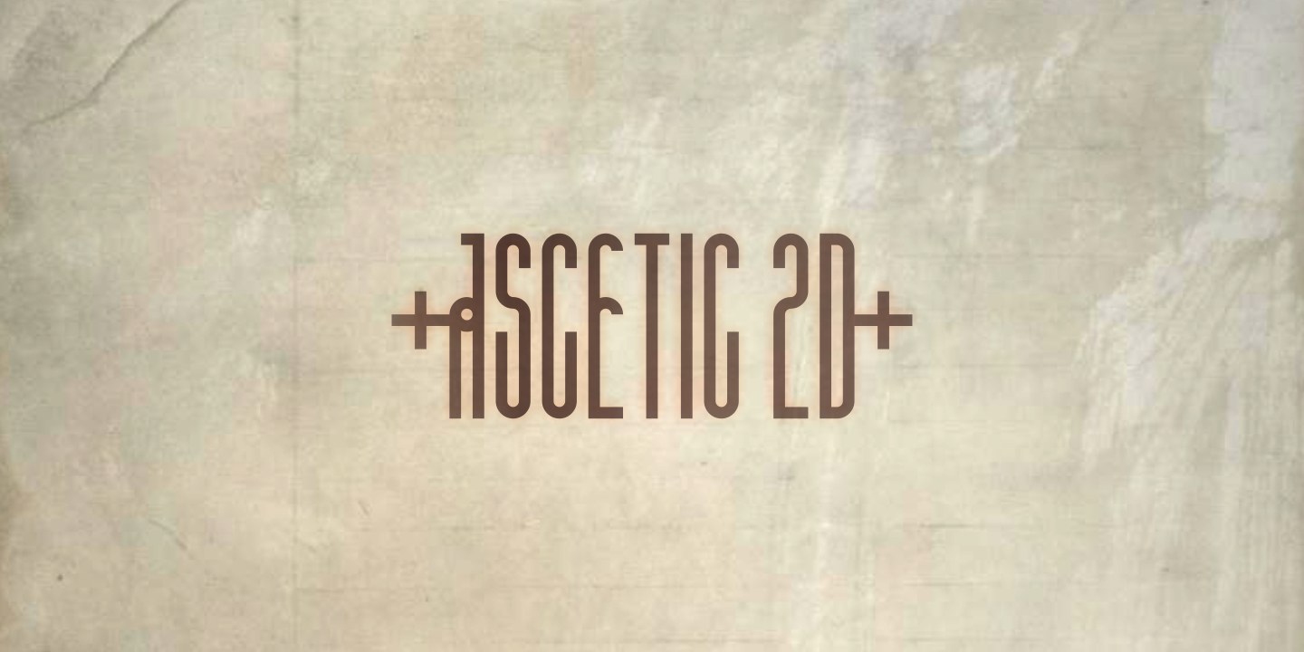Image of Ascetic 2D Shadow Font