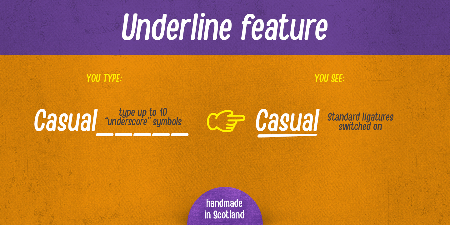 Handy Casual Condensed