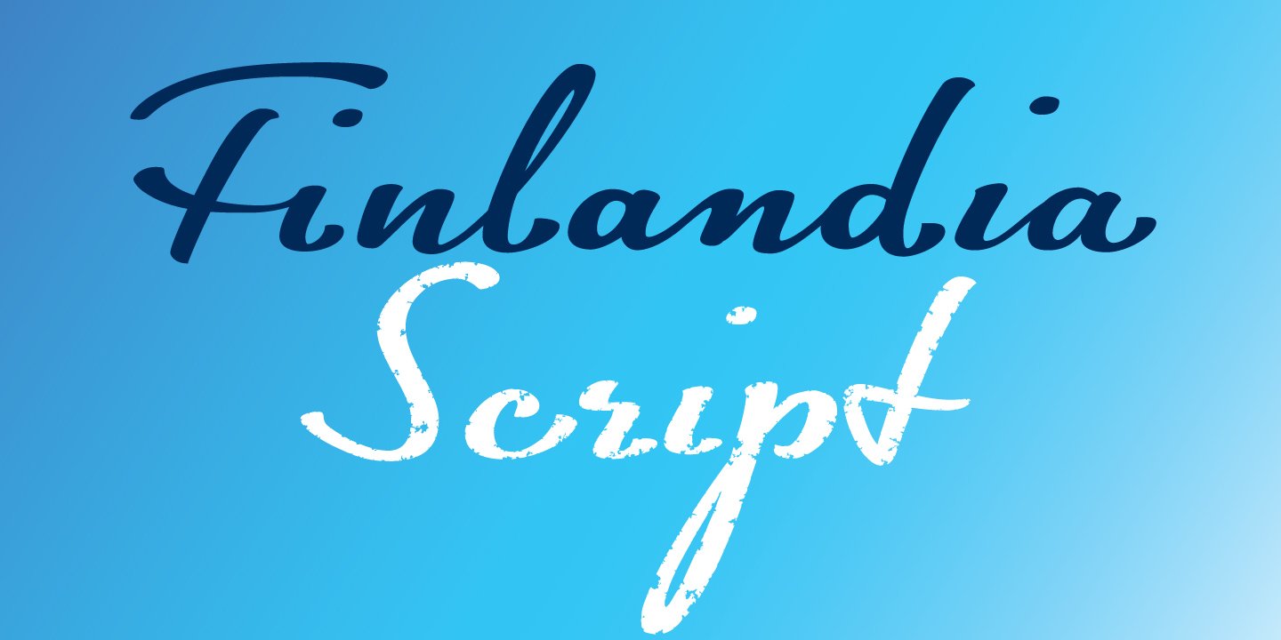 Image of ALS FinlandiaScript Font
