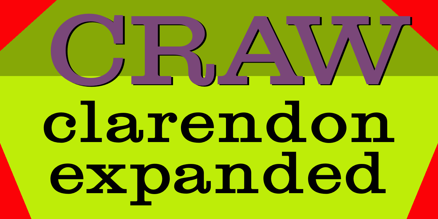 Craw Clarendon Expanded