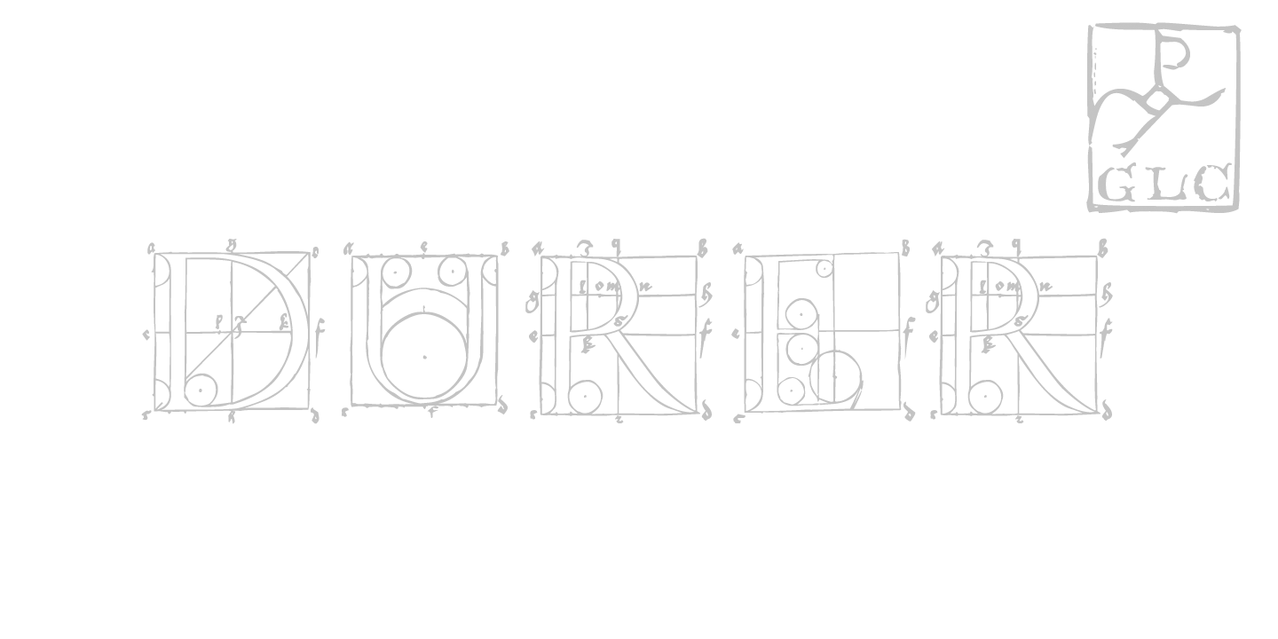1525 Durer Initials