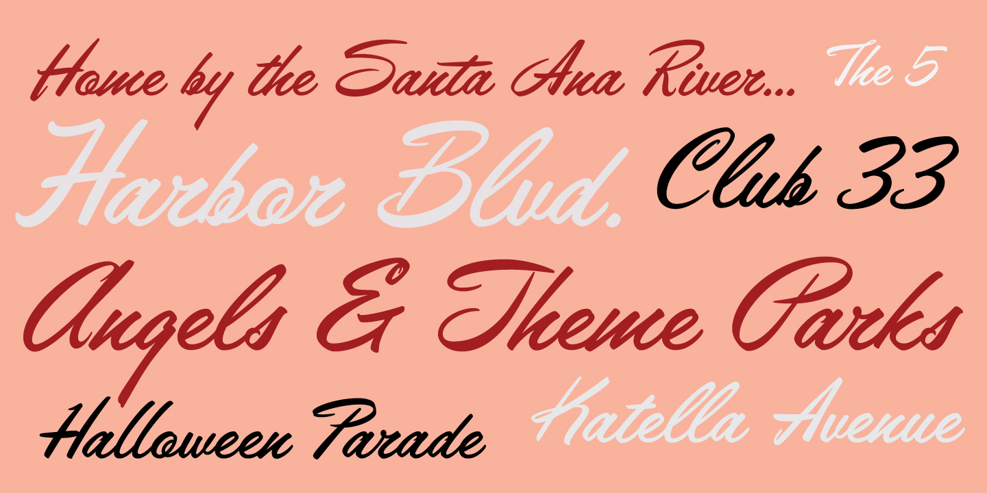 Anaheim Script Pro JF