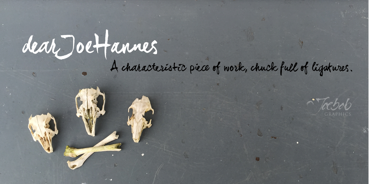 DearJoeHannes