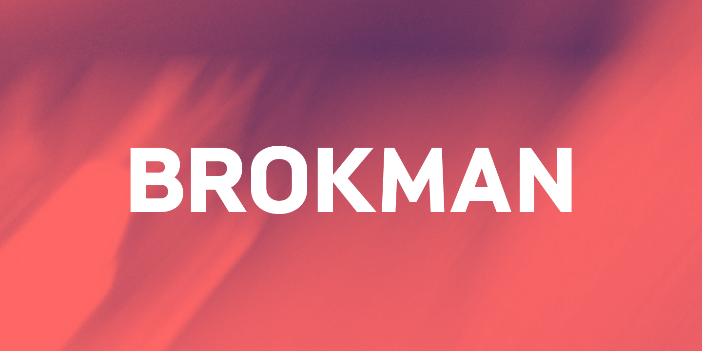 Brokman Light Italic