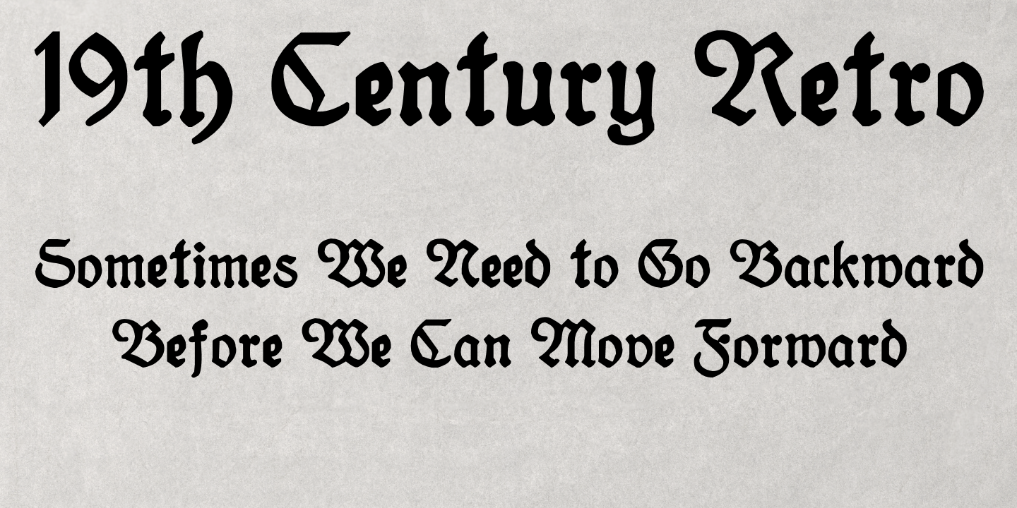 19th Century Retro