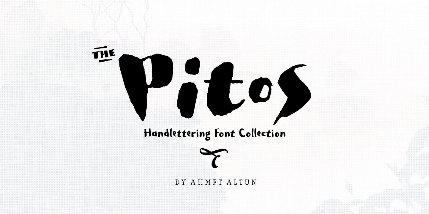 Image of Pitos Serif Font