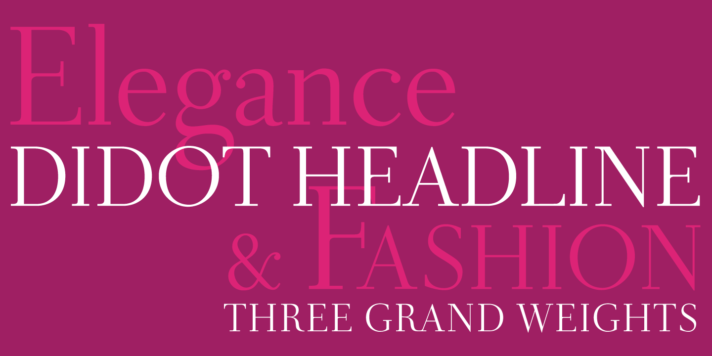Didot Headline™