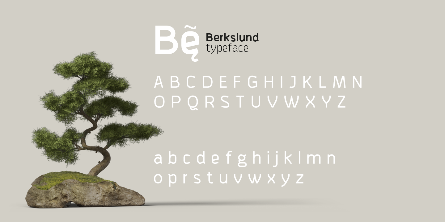 Image of Berkslund Light Font