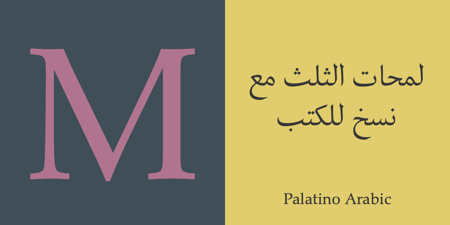 Palatino® Arabic