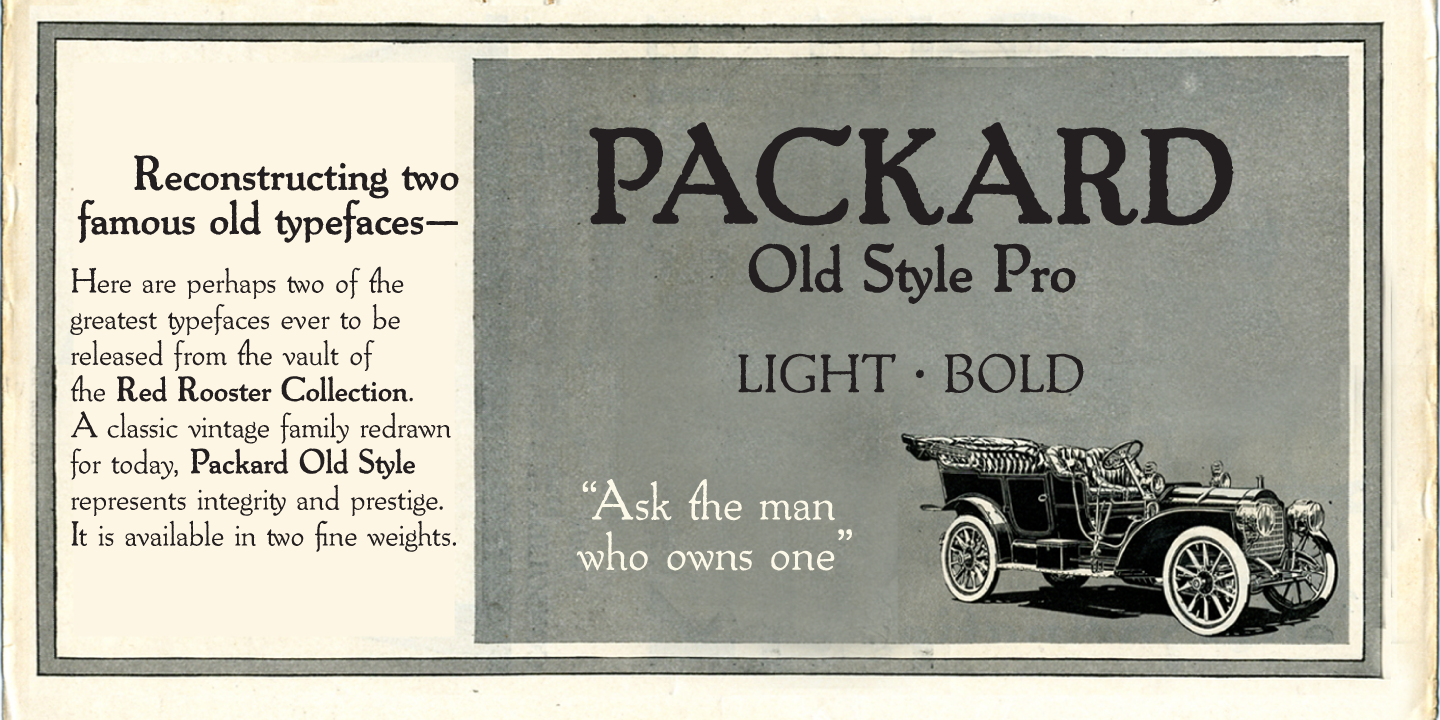 Packard Old Style™