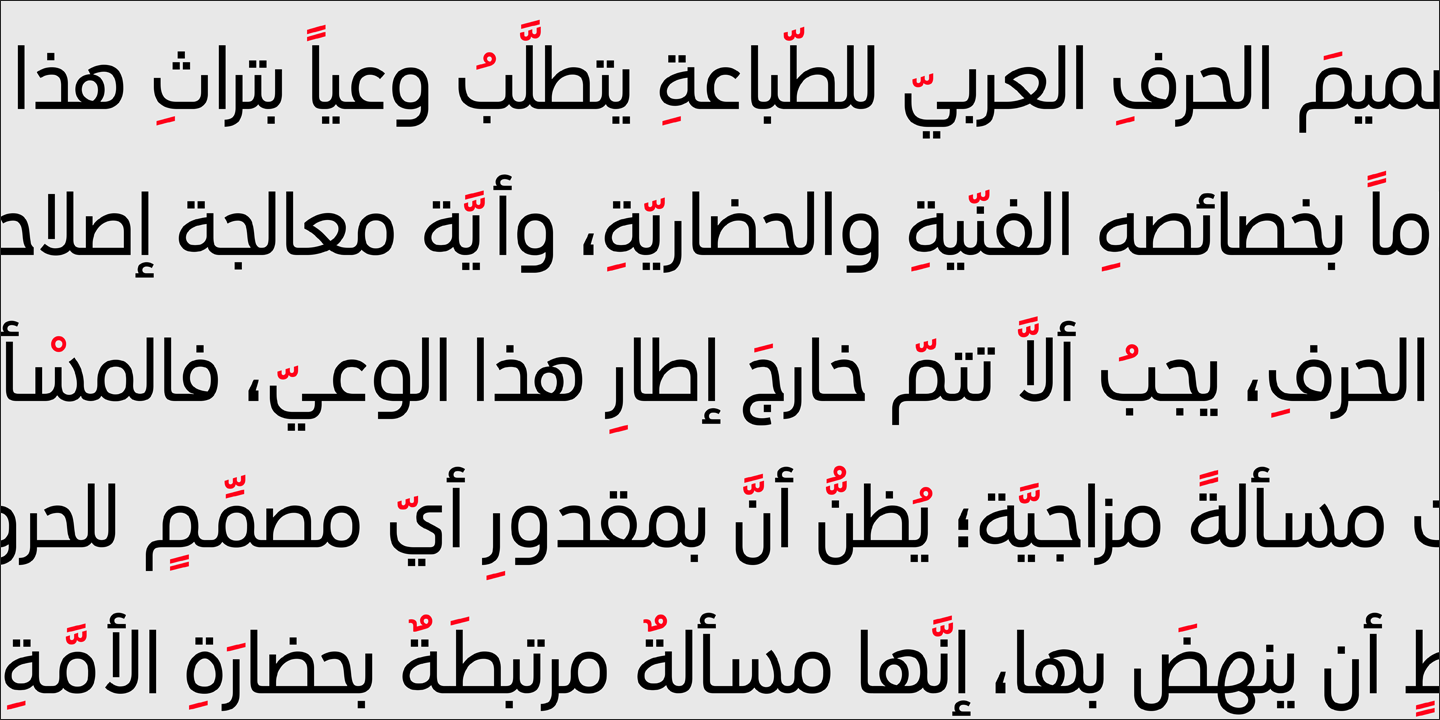 PF DIN Text Arabic®